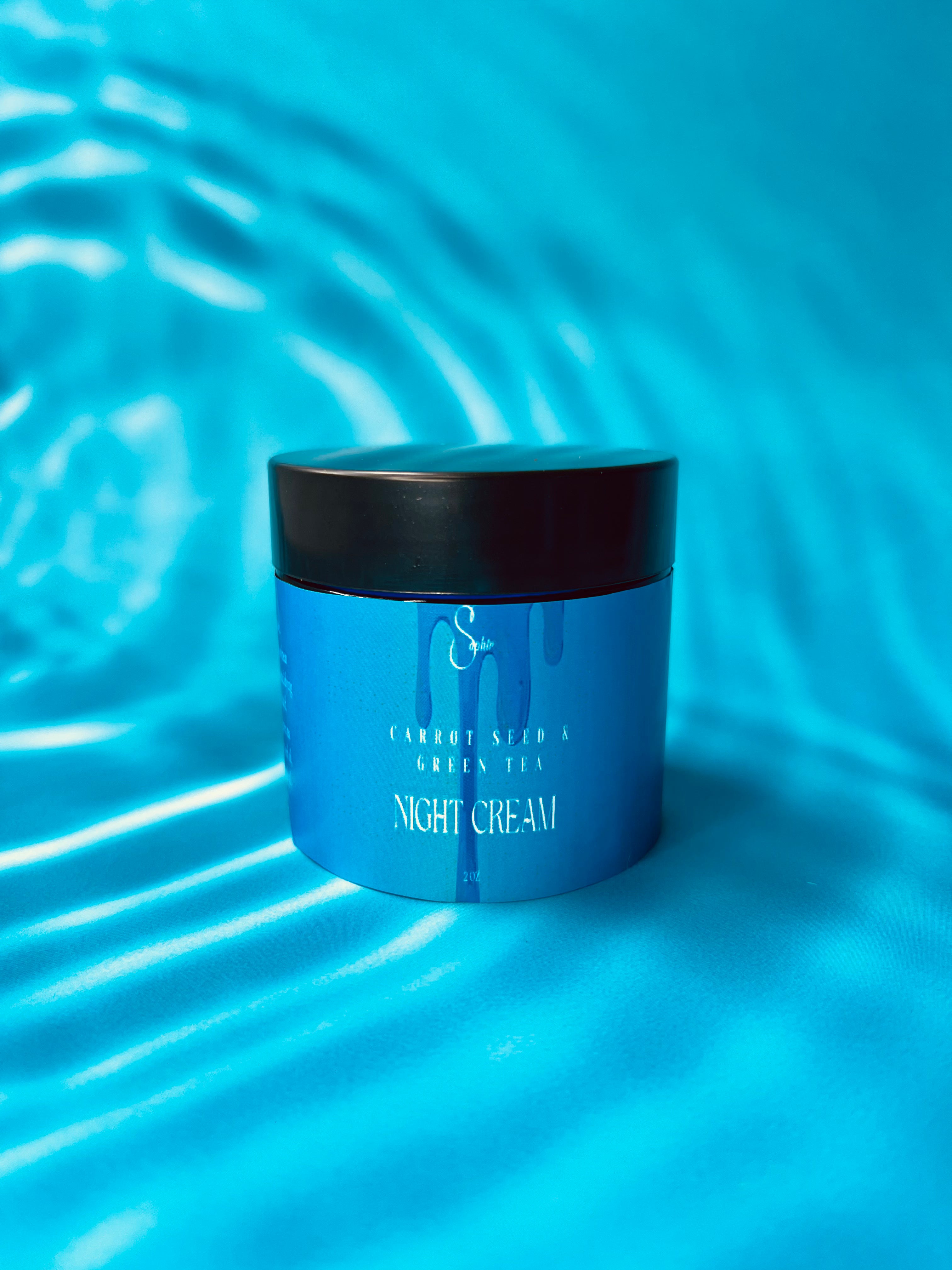 Carrot Seed & Green Tea Night Cream Saphir Collection